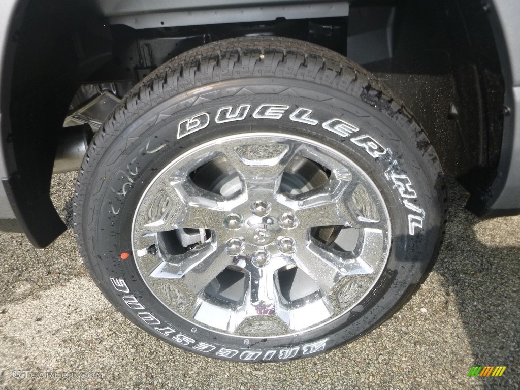 2019 1500 Big Horn Crew Cab 4x4 - Billett Silver Metallic / Black photo #9