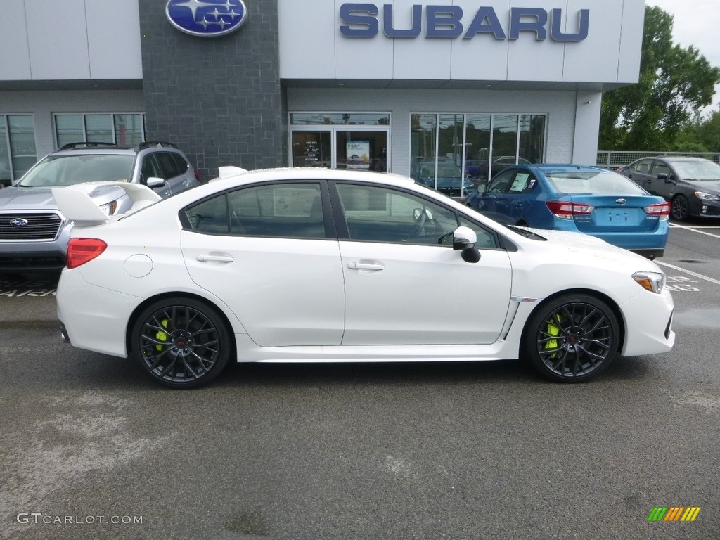 Crystal White Pearl 2019 Subaru WRX STI Limited Exterior Photo #128962812