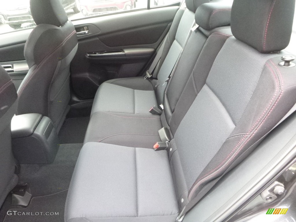 Carbon Black Interior 2019 Subaru WRX Premium Photo #128963520