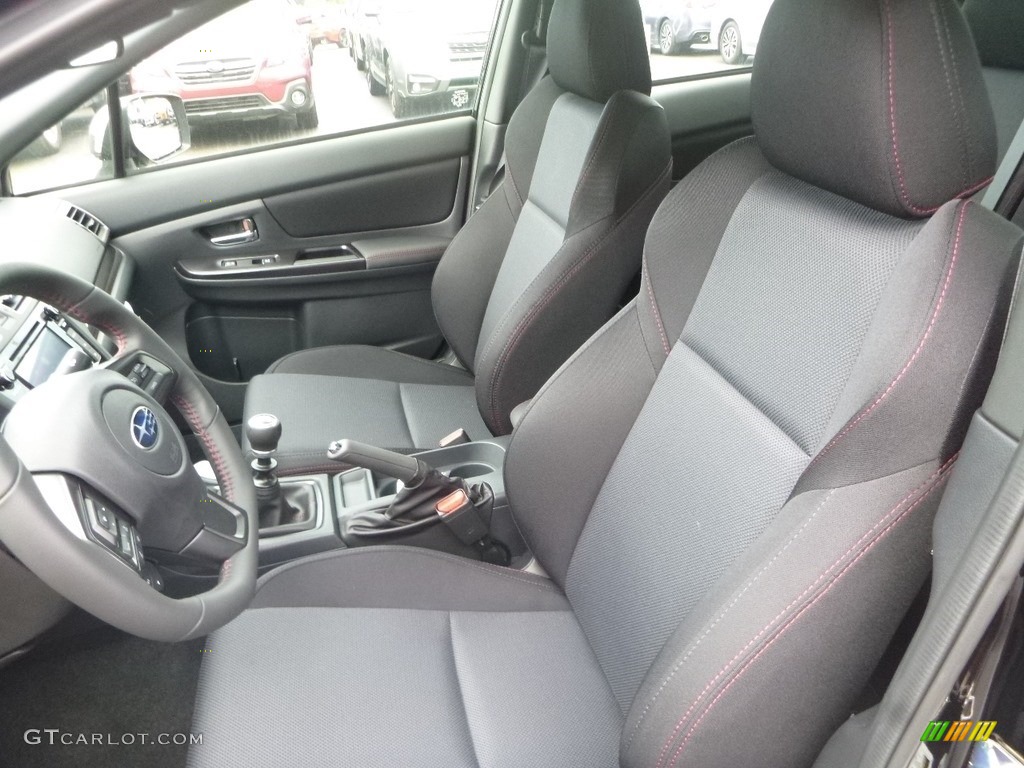 Carbon Black Interior 2019 Subaru WRX Standard WRX Model Photo #128964018