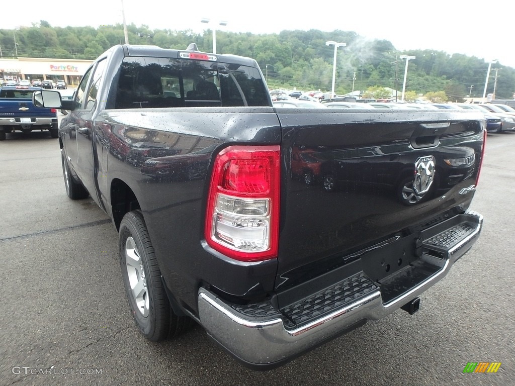 2019 1500 Tradesman Quad Cab 4x4 - Maximum Steel Metallic / Black photo #3