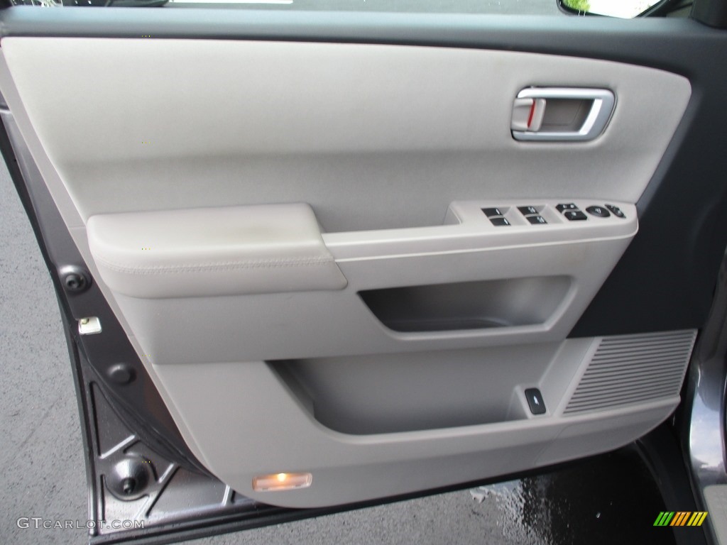 2015 Pilot EX 4WD - Modern Steel Metallic / Gray photo #9