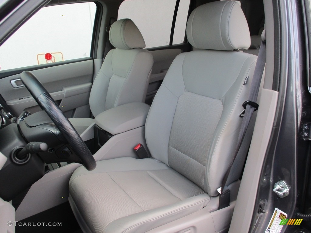 2015 Pilot EX 4WD - Modern Steel Metallic / Gray photo #10