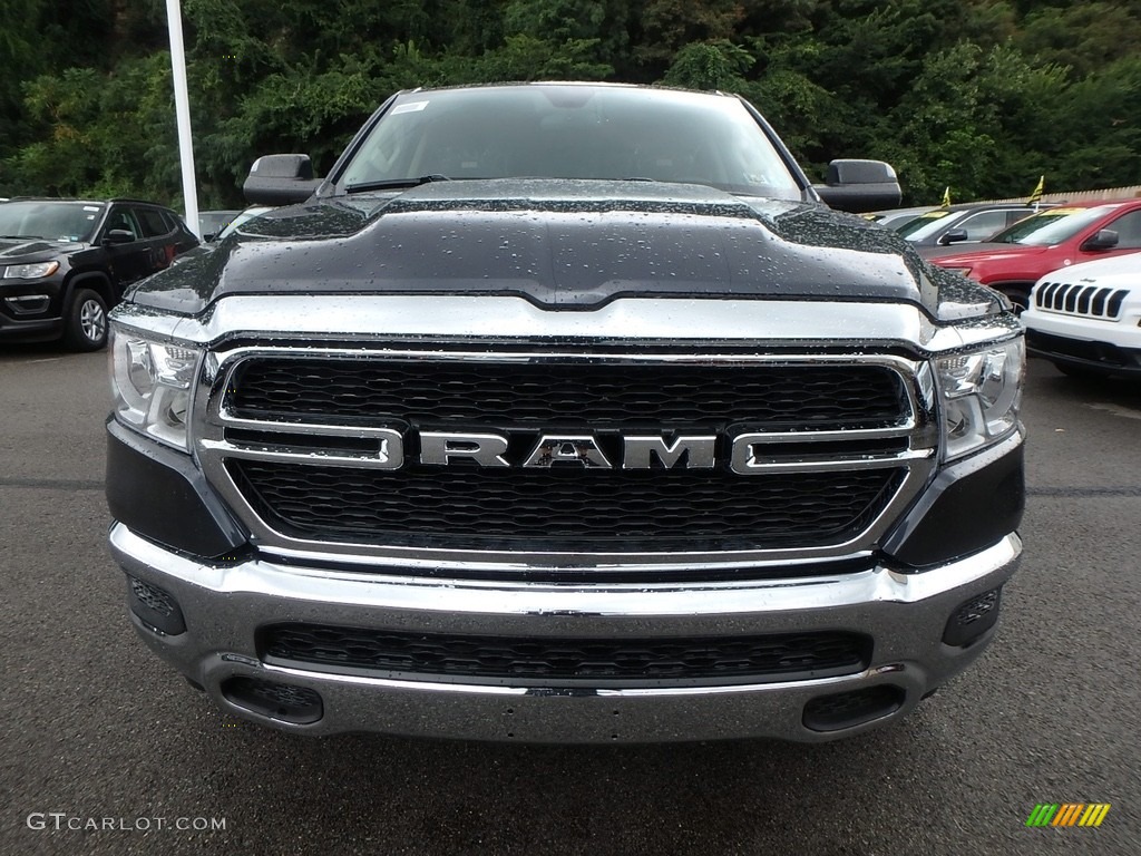2019 1500 Tradesman Quad Cab 4x4 - Maximum Steel Metallic / Black photo #8