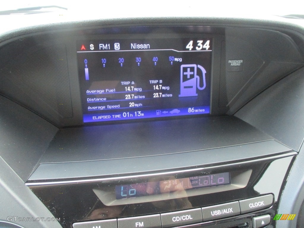 2015 Pilot EX 4WD - Modern Steel Metallic / Gray photo #15