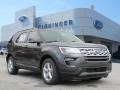 2018 Magnetic Metallic Ford Explorer XLT  photo #1
