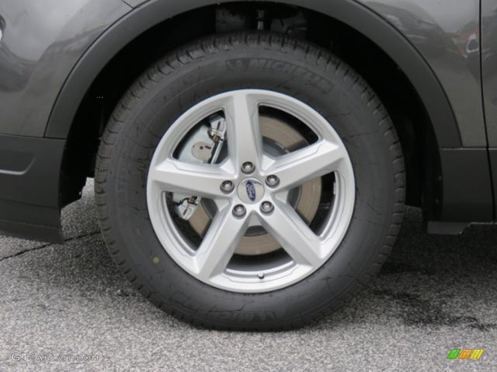 2018 Explorer XLT - Magnetic Metallic / Ebony Black photo #4