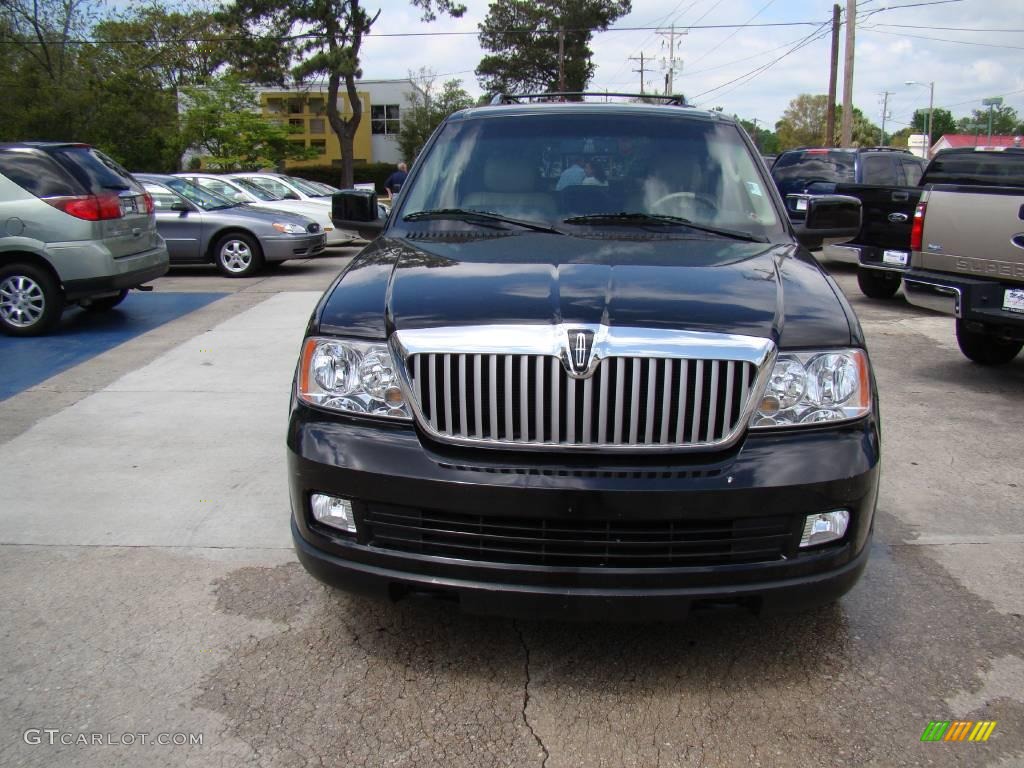 2006 Navigator Luxury - Black / Camel photo #4