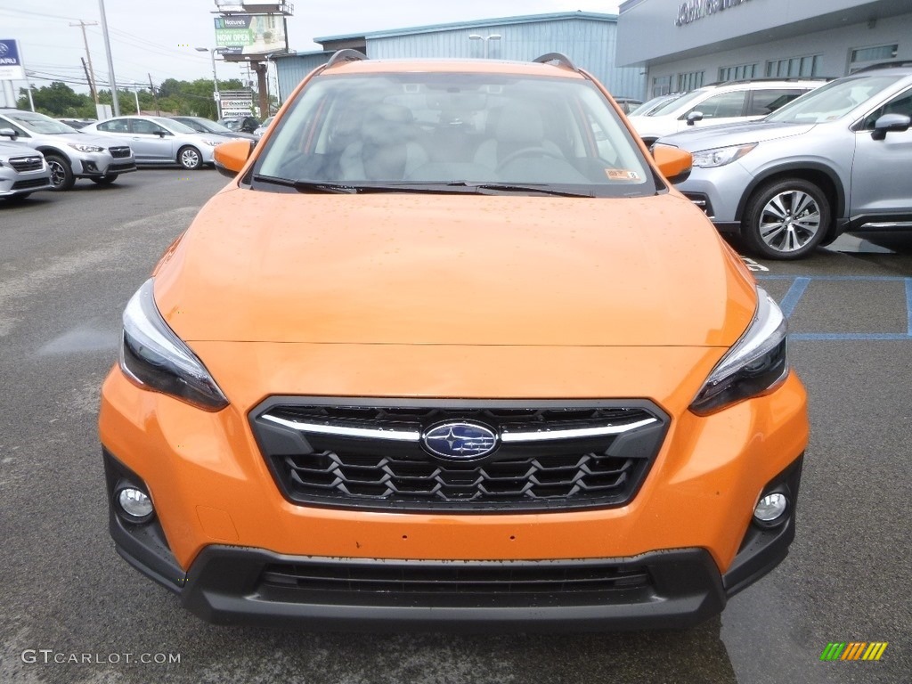 2019 Crosstrek 2.0i Limited - Sunshine Orange / Gray photo #9