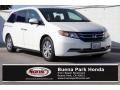 White Diamond Pearl 2015 Honda Odyssey EX