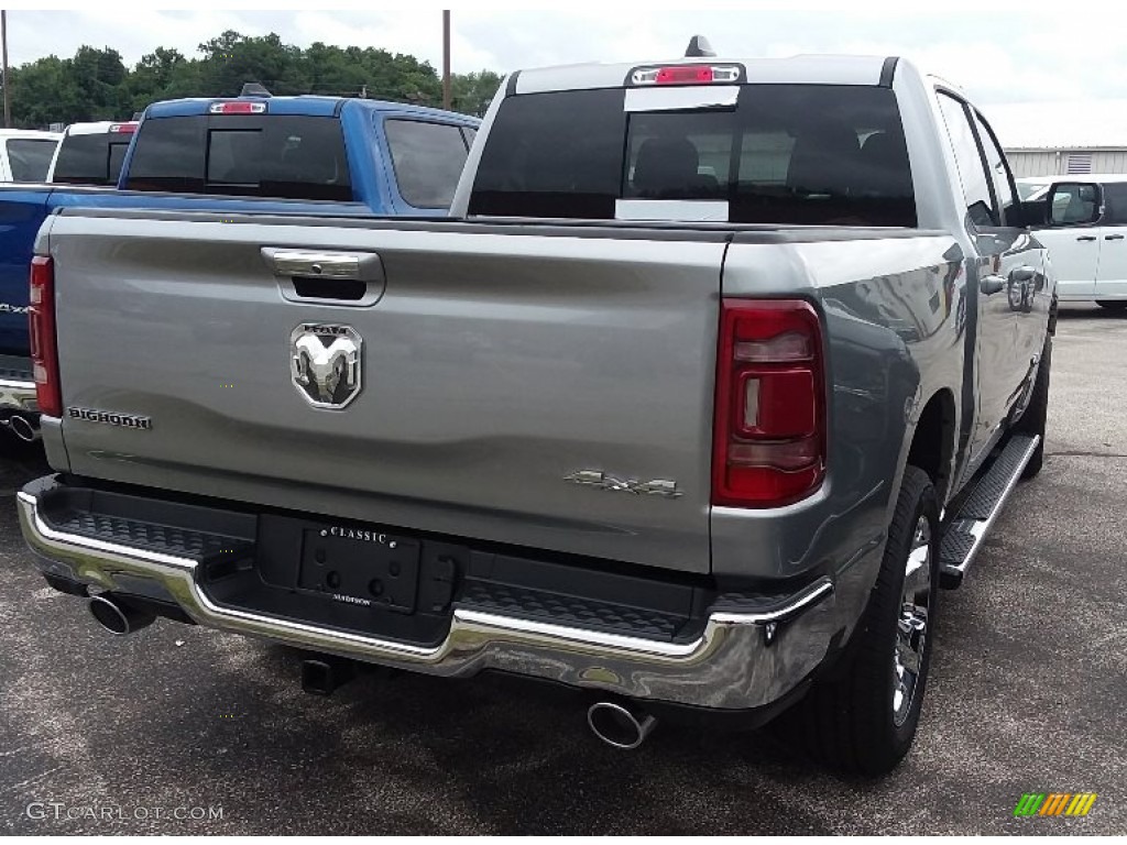 2019 1500 Big Horn Crew Cab 4x4 - Billett Silver Metallic / Black photo #2