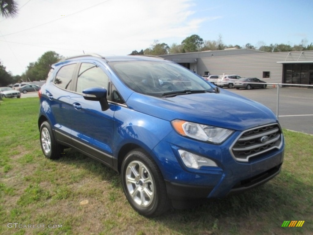 2018 EcoSport SE - Blue Candy / Ebony Black photo #1