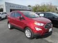 2018 Ruby Red Ford EcoSport SE  photo #1