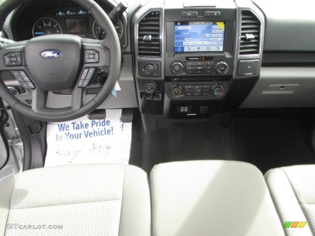 2018 F150 XLT SuperCrew - Ingot Silver / Earth Gray photo #7