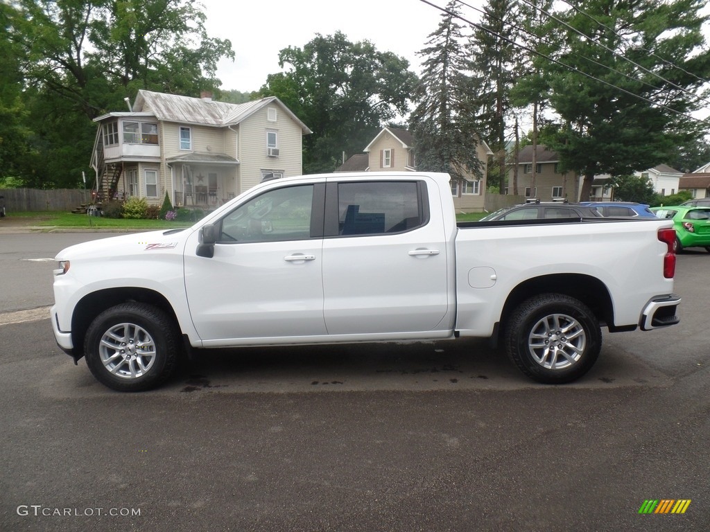 Summit White 2019 Chevrolet Silverado 1500 RST Crew Cab 4WD Exterior Photo #128976908