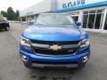 2019 Kinetic Blue Metallic Chevrolet Colorado Z71 Extended Cab 4x4  photo #2