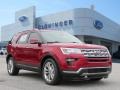 Ruby Red 2018 Ford Explorer Limited
