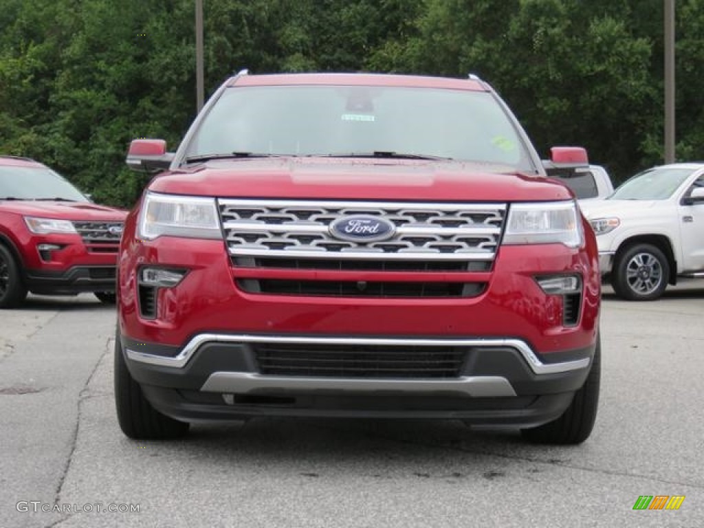 2018 Explorer Limited - Ruby Red / Ebony Black photo #2