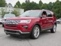 Ruby Red 2018 Ford Explorer Limited Exterior