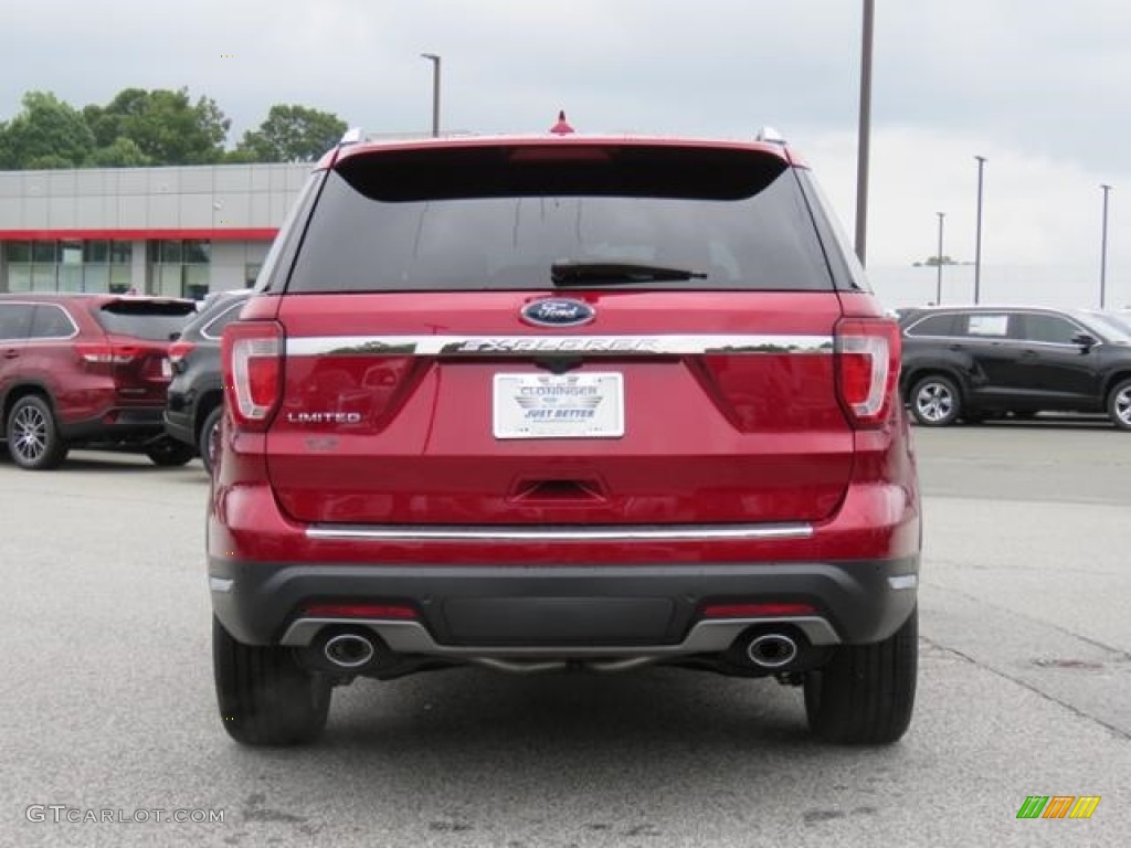 2018 Explorer Limited - Ruby Red / Ebony Black photo #24