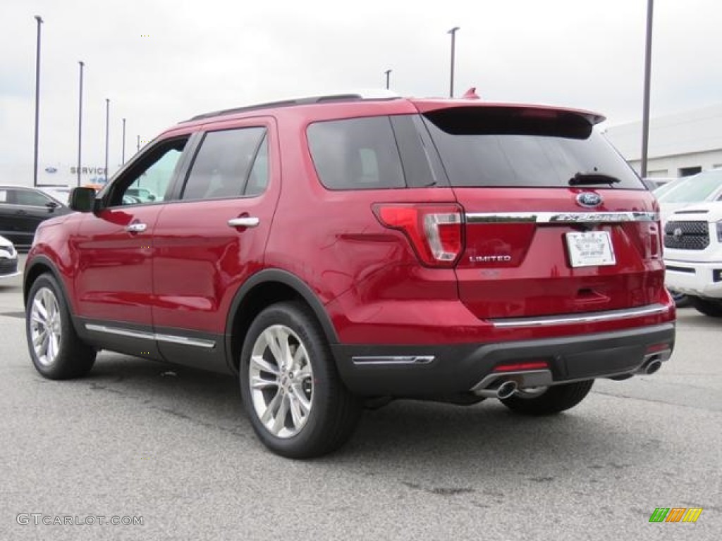 2018 Explorer Limited - Ruby Red / Ebony Black photo #25