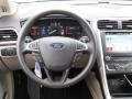 Medium Light Stone 2018 Ford Fusion SE Steering Wheel