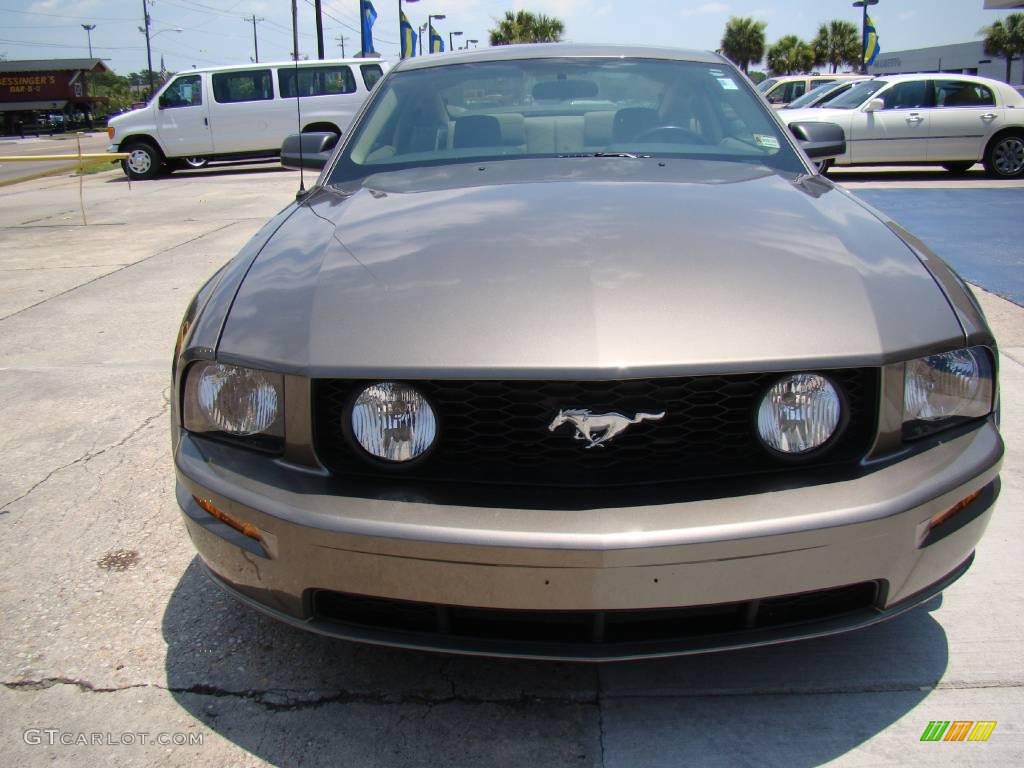 2005 Mustang GT Deluxe Coupe - Mineral Grey Metallic / Medium Parchment photo #3