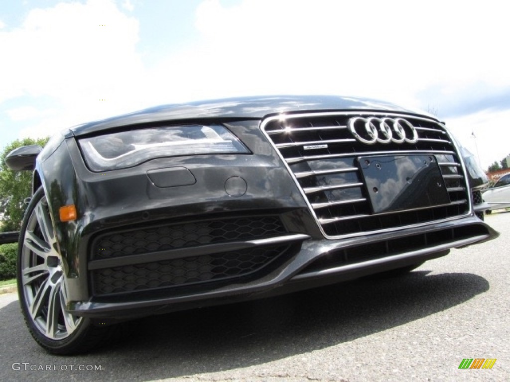 2012 A7 3.0T quattro Prestige - Brilliant Black / Velvet Beige photo #1