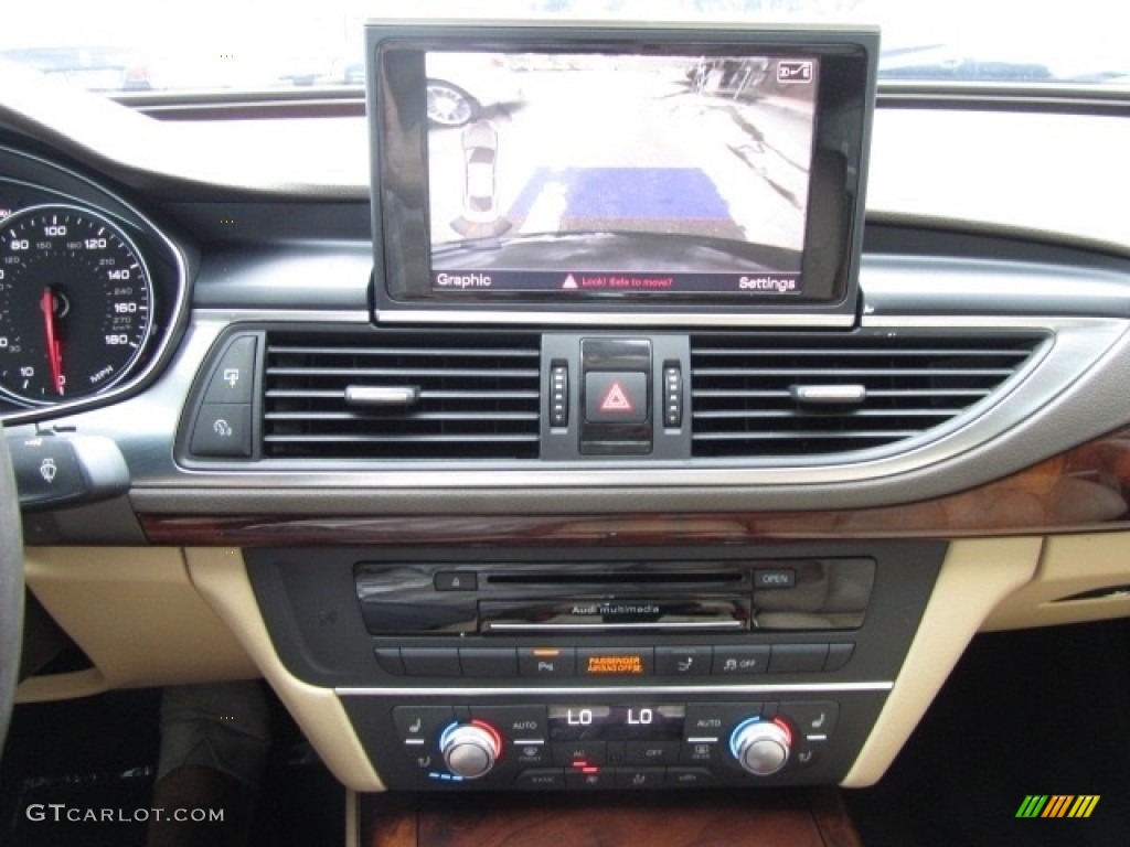 2012 A7 3.0T quattro Prestige - Brilliant Black / Velvet Beige photo #16
