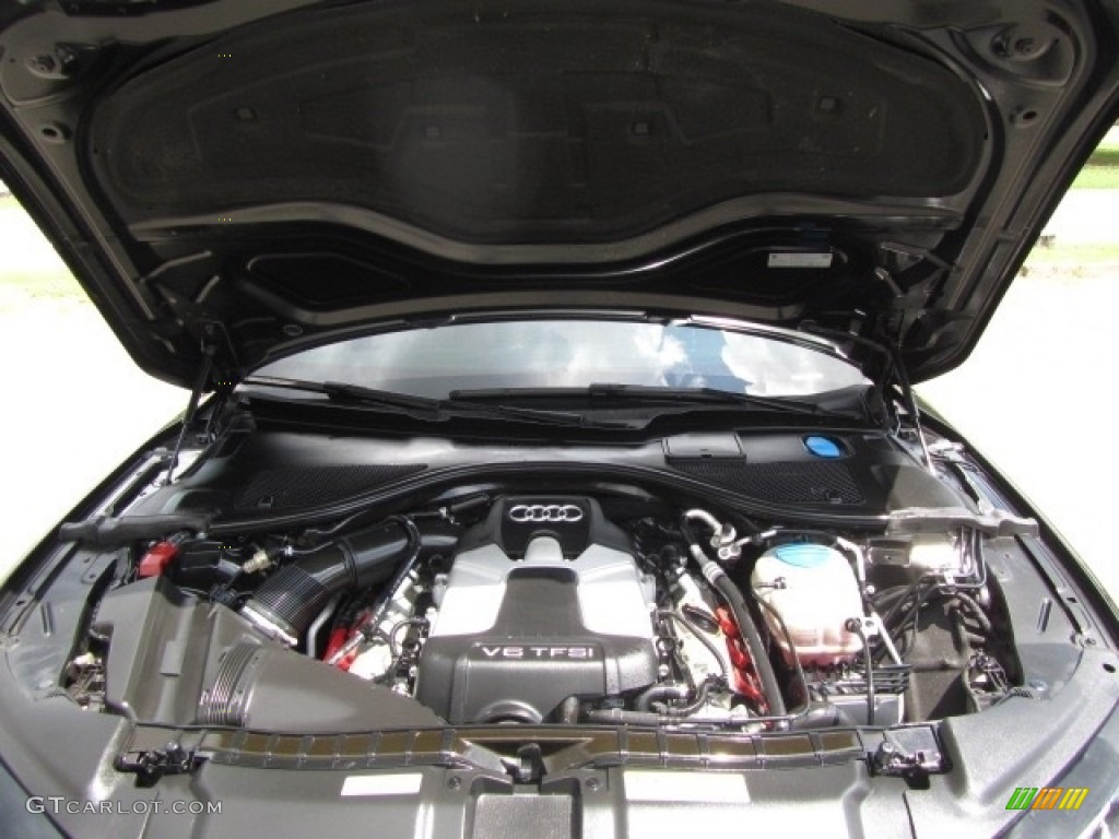 2012 A7 3.0T quattro Prestige - Brilliant Black / Velvet Beige photo #25