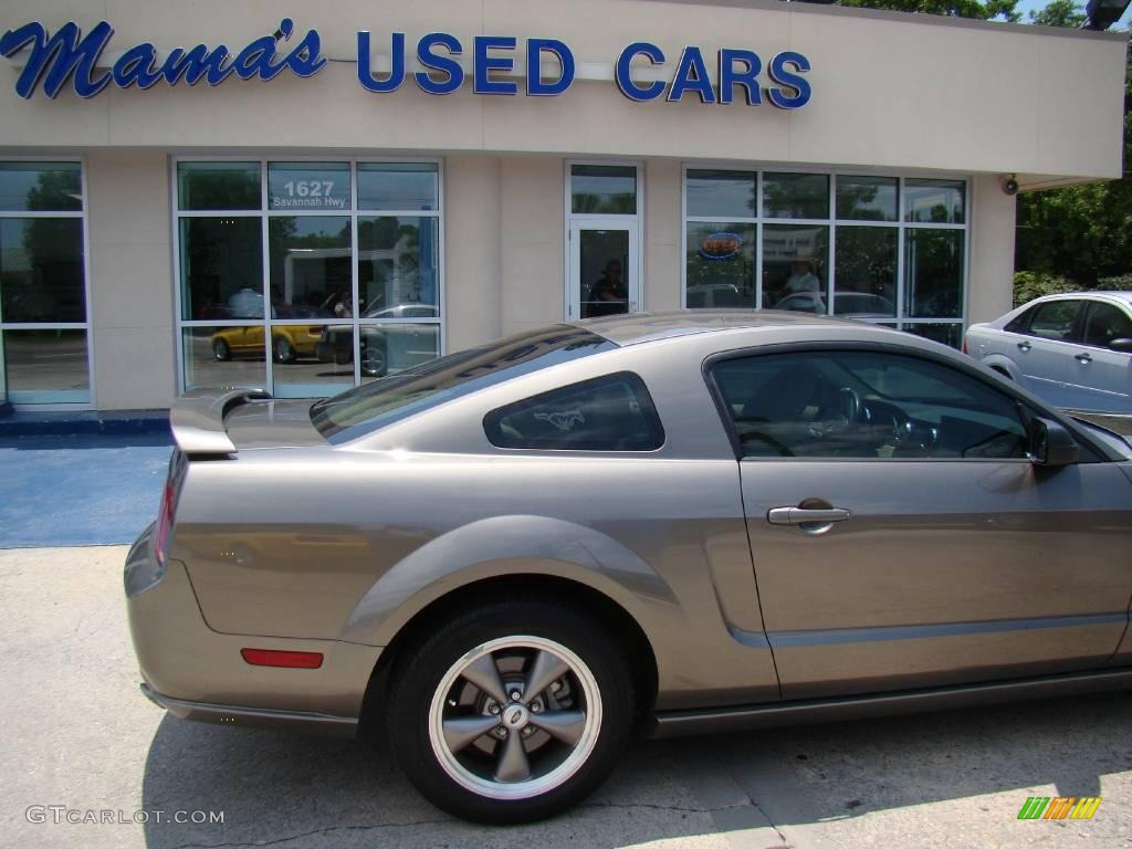 2005 Mustang GT Deluxe Coupe - Mineral Grey Metallic / Medium Parchment photo #23