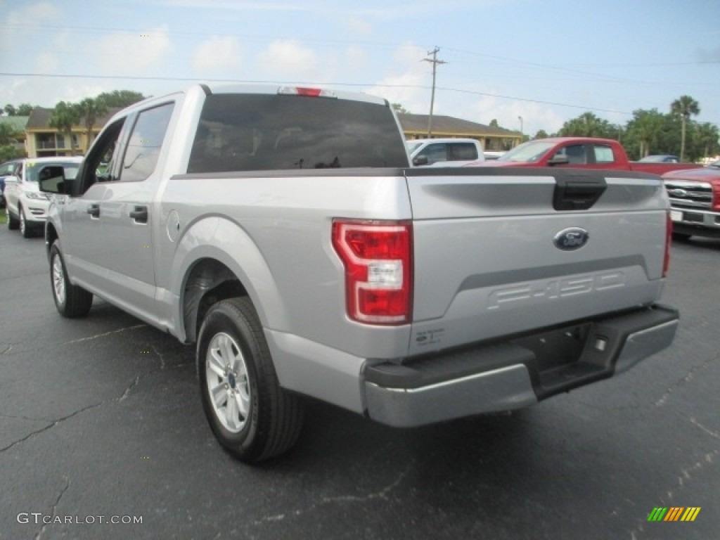 2018 F150 XLT SuperCrew - Ingot Silver / Earth Gray photo #3