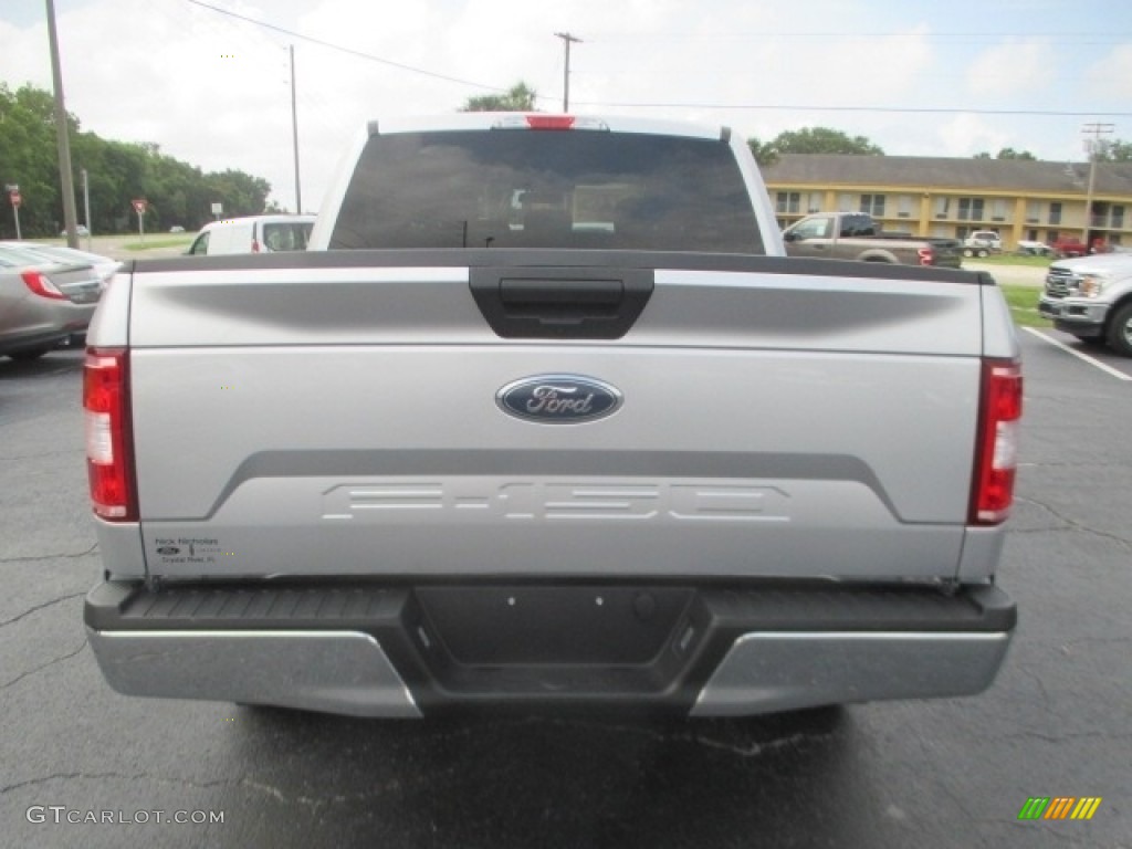 2018 F150 XLT SuperCrew - Ingot Silver / Earth Gray photo #4