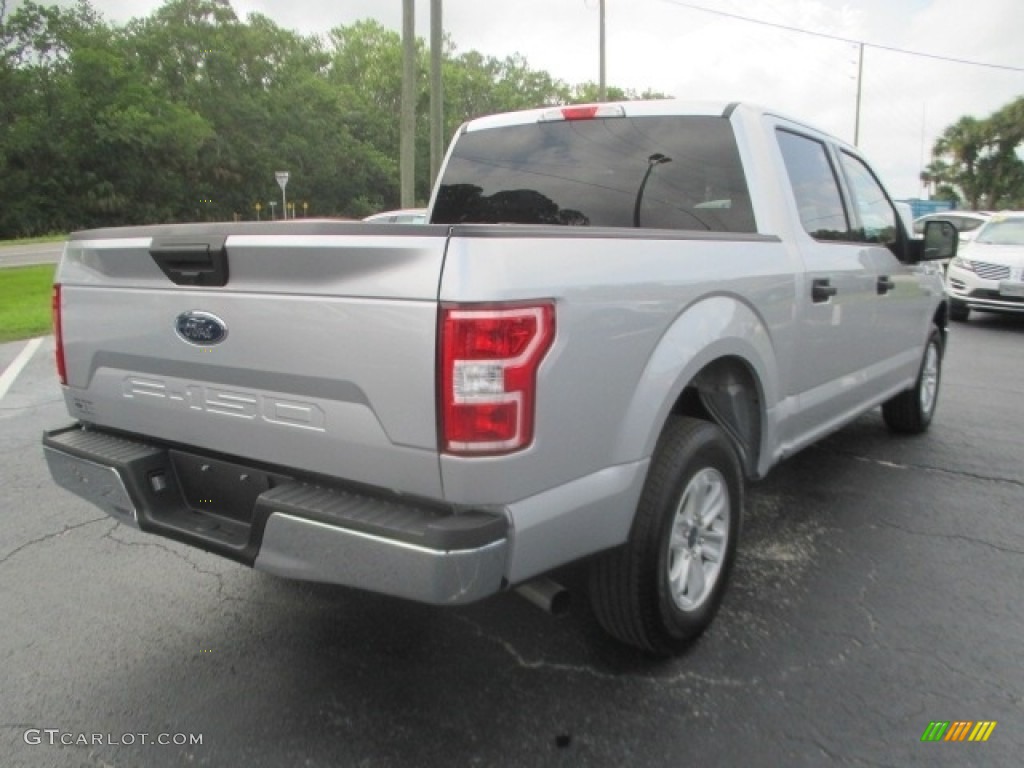 2018 F150 XLT SuperCrew - Ingot Silver / Earth Gray photo #5