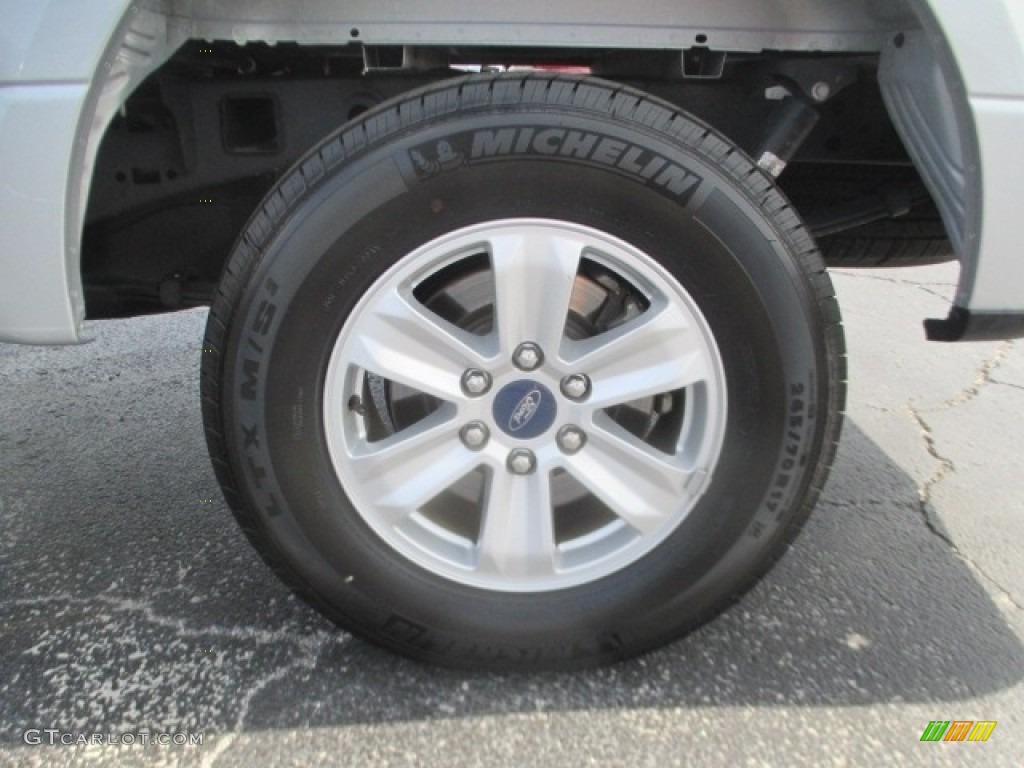 2018 F150 XLT SuperCrew - Ingot Silver / Earth Gray photo #20