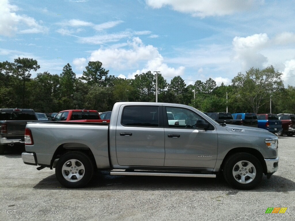 2019 1500 Tradesman Crew Cab - Billett Silver Metallic / Black photo #6