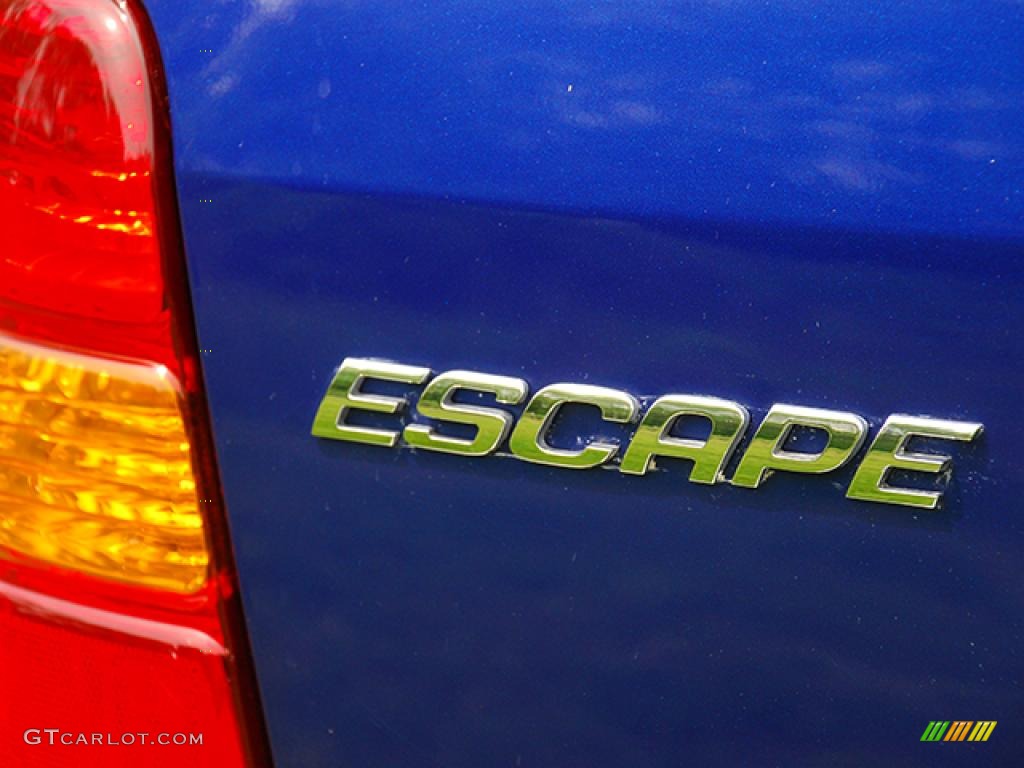 2006 Escape Hybrid 4WD - Sonic Blue Metallic / Medium/Dark Flint photo #18