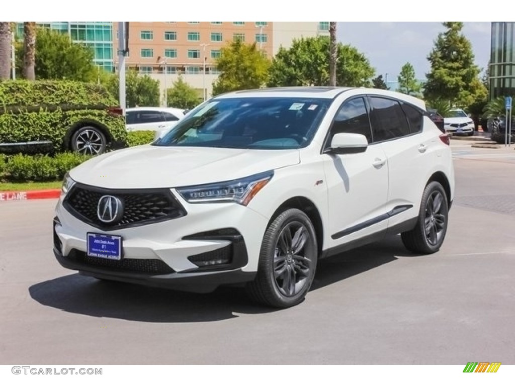 White Diamond Pearl 2019 Acura RDX A-Spec Exterior Photo #128985754