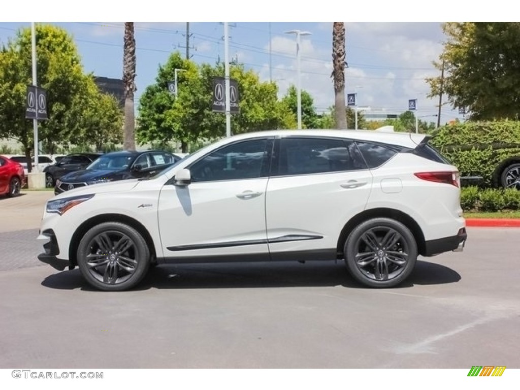 White Diamond Pearl 2019 Acura RDX A-Spec Exterior Photo #128985769