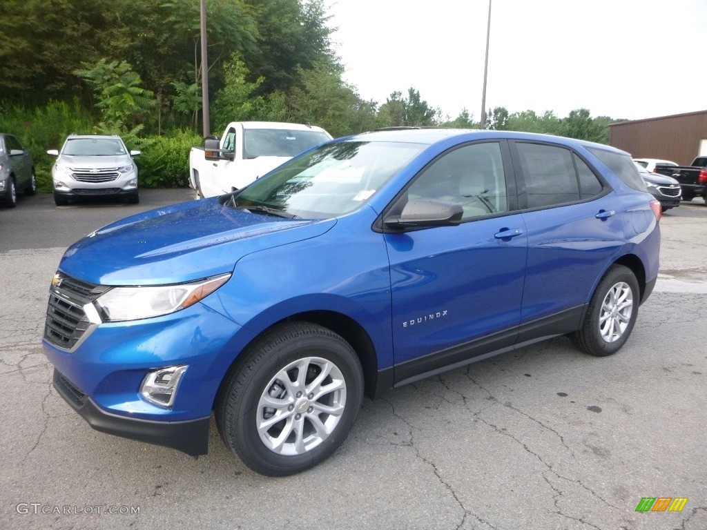 2019 Equinox LS AWD - Kinetic Blue Metallic / Medium Ash Gray photo #1