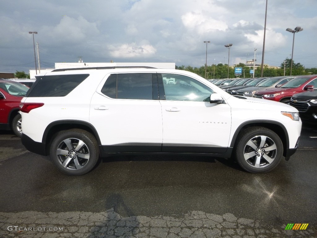 Summit White 2019 Chevrolet Traverse LT AWD Exterior Photo #128989969