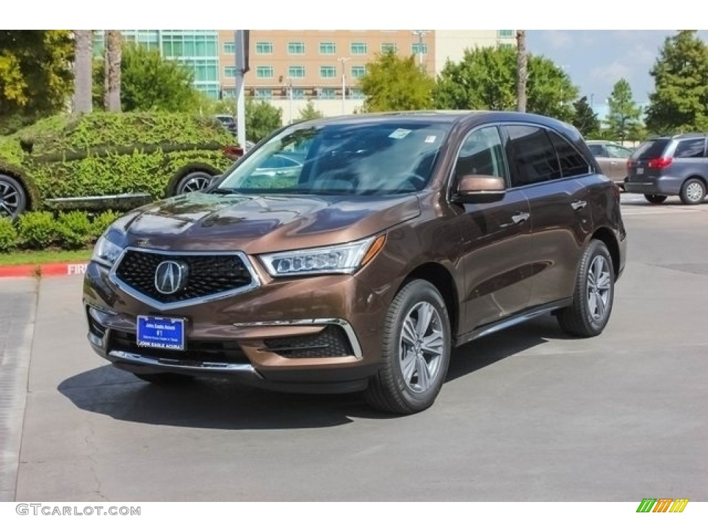 Canyon Bronze Metallic 2019 Acura MDX Standard MDX Model Exterior Photo #128990470