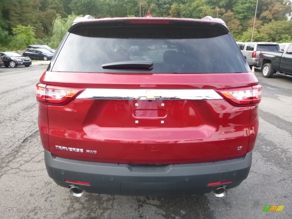 2018 Traverse LT AWD - Cajun Red Tintcoat / Jet Black photo #4