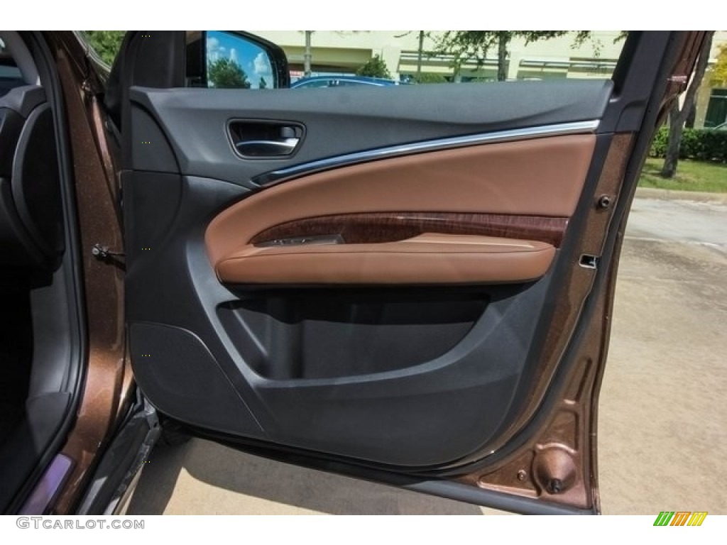 2019 Acura MDX Standard MDX Model Espresso Door Panel Photo #128990704