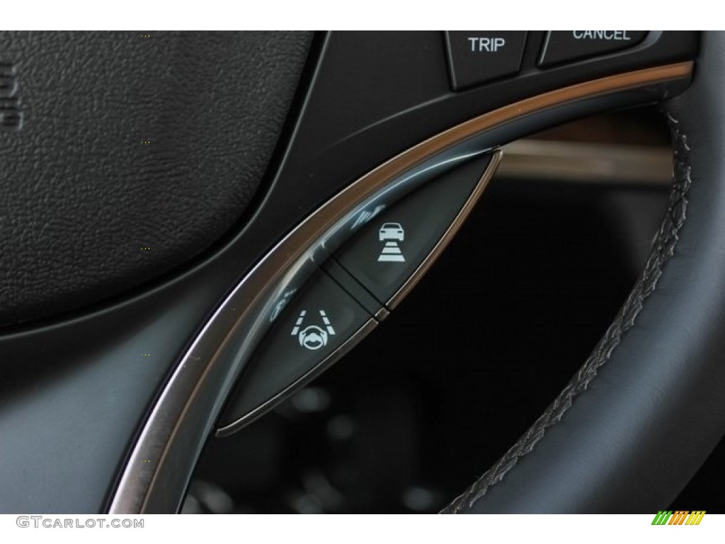 2019 Acura MDX Standard MDX Model Espresso Steering Wheel Photo #128990875
