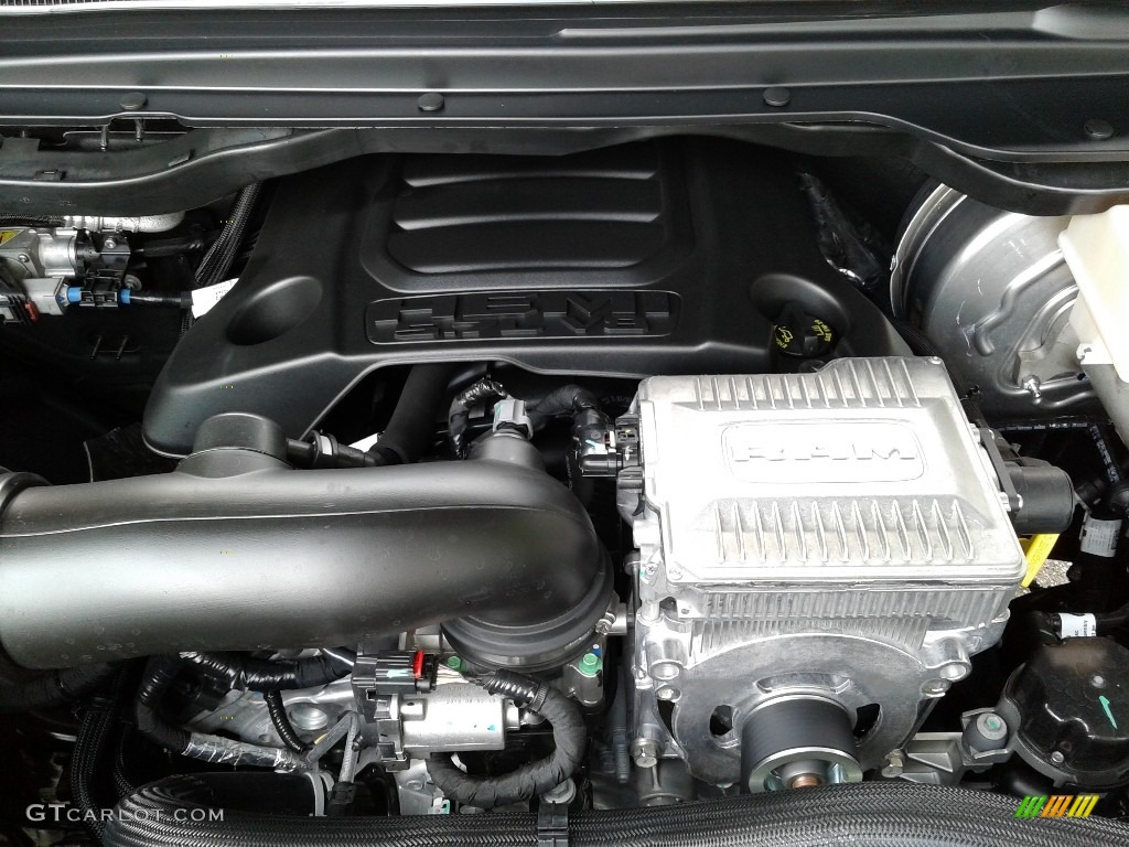 2019 Ram 1500 Laramie Quad Cab 4x4 5.7 Liter OHV HEMI 16-Valve VVT MDS V8 Engine Photo #128991136