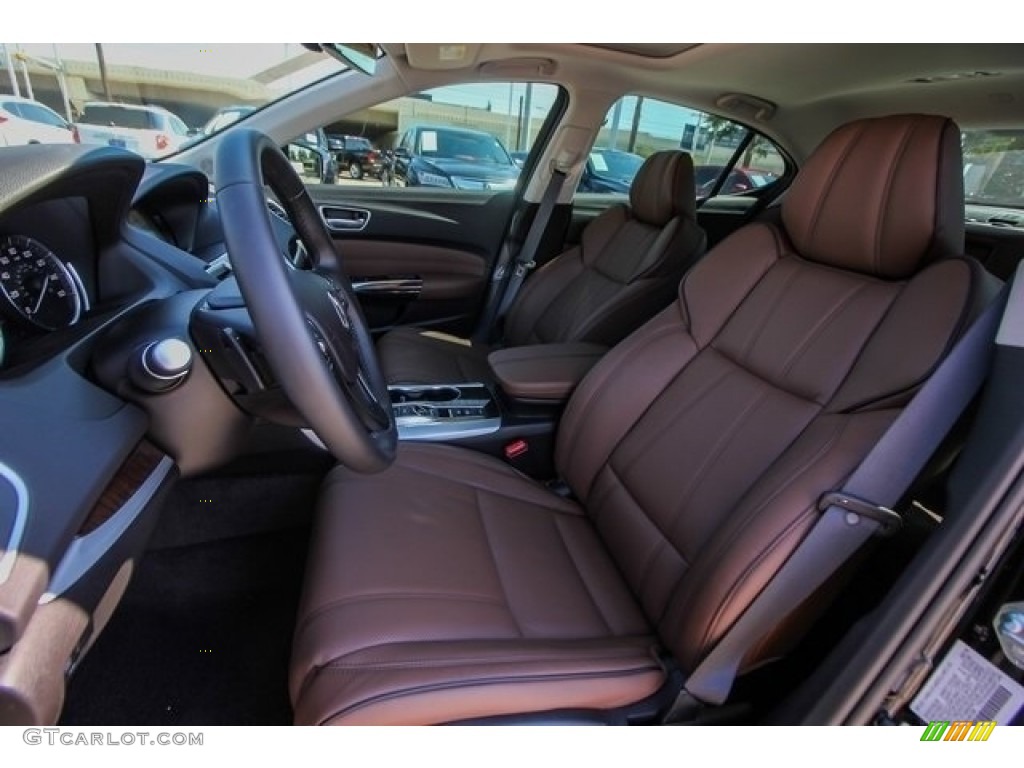 2019 Acura TLX V6 SH-AWD Technology Sedan Front Seat Photo #128993149