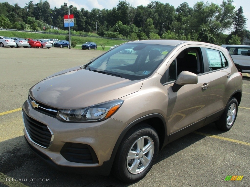 Sandy Ridge Metallic 2019 Chevrolet Trax LS AWD Exterior Photo #128993227