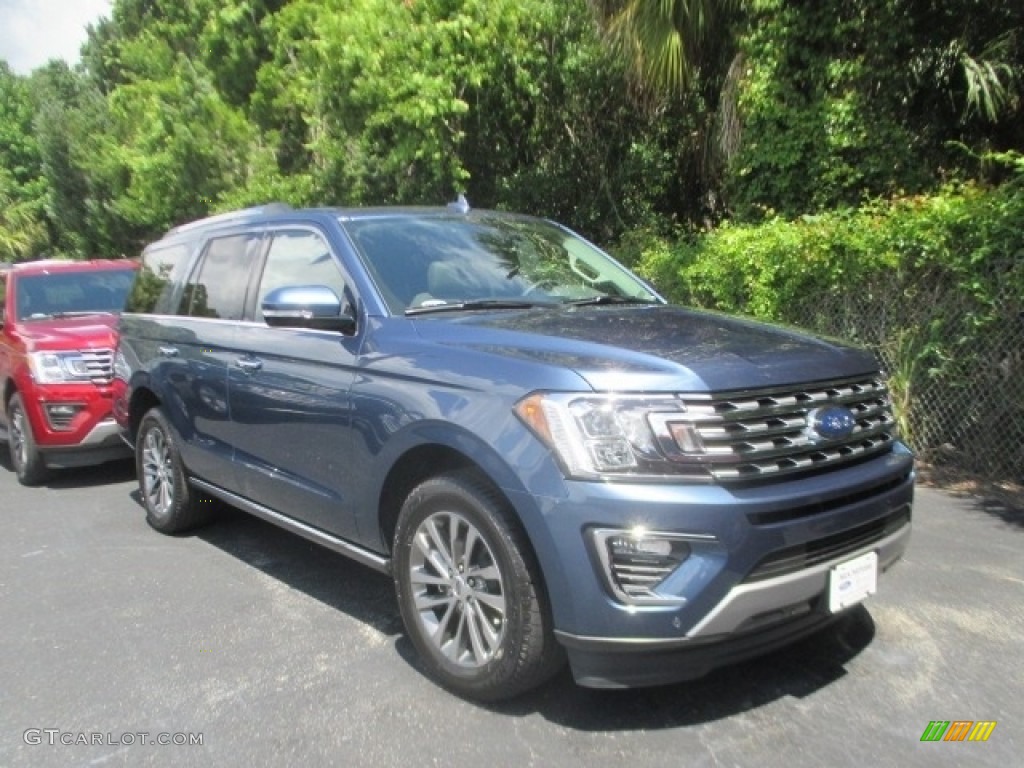 Blue Ford Expedition