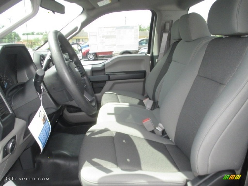 2018 F150 XL Regular Cab - Ingot Silver / Earth Gray photo #5
